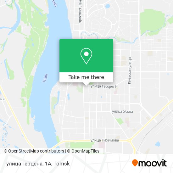 улица Герцена, 1А map