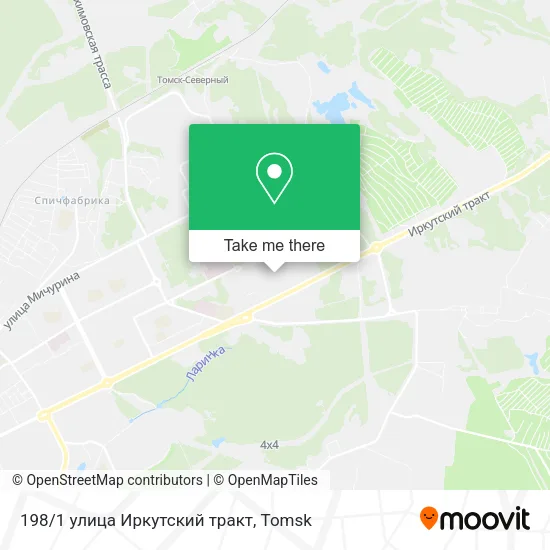 198/1 улица Иркутский тракт map