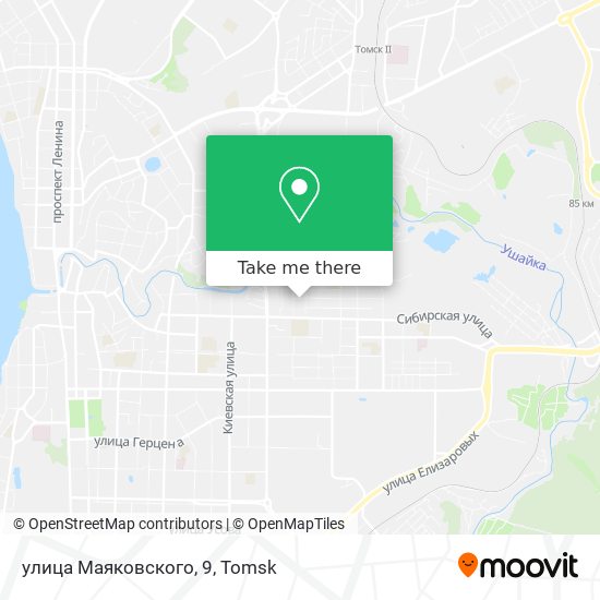 улица Маяковского, 9 map