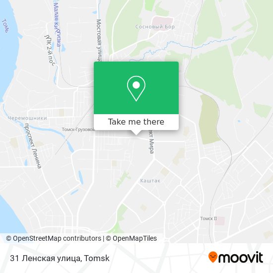 31 Ленская улица map