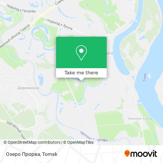 Озеро Прорва map