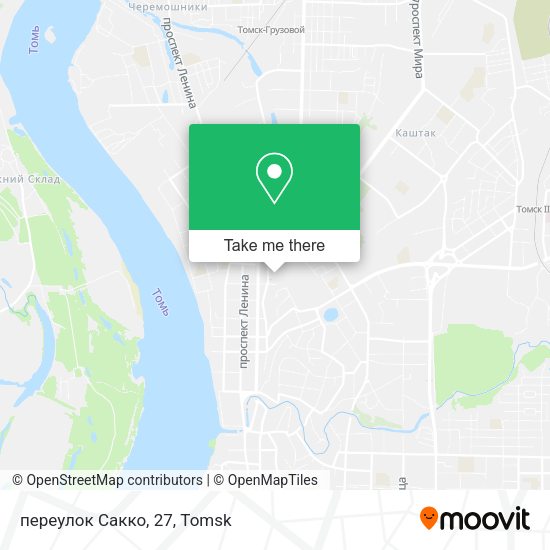 переулок Сакко, 27 map