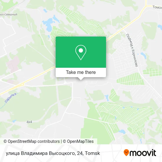 улица Владимира Высоцкого, 24 map