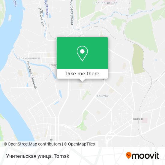 Учительская улица map