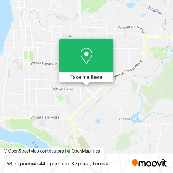 58, строение 44 проспект Кирова map