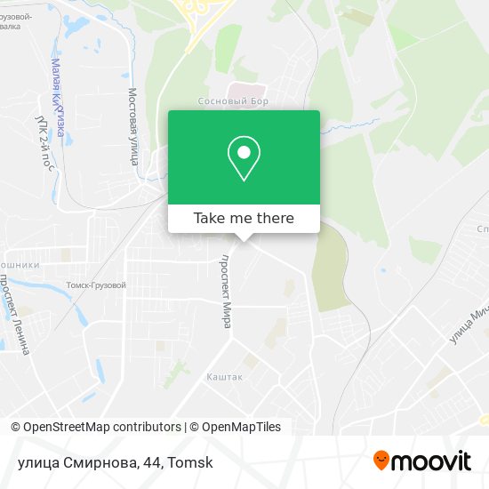улица Смирнова, 44 map