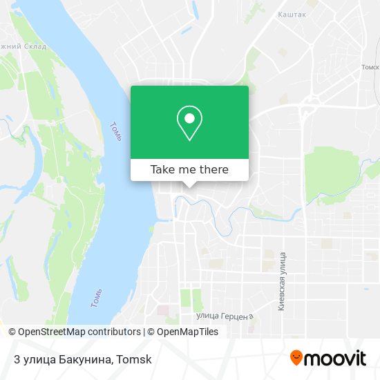3 улица Бакунина map