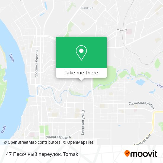 47 Песочный переулок map