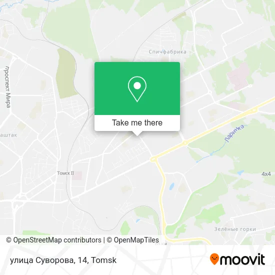 улица Суворова, 14 map