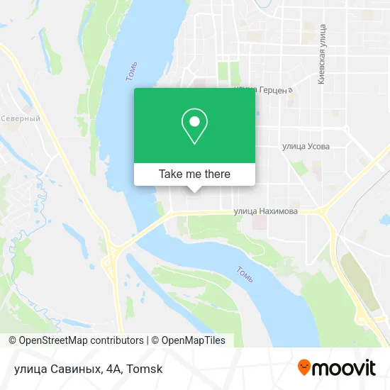 улица Савиных, 4А map