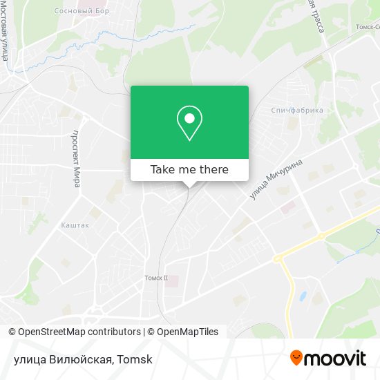 улица Вилюйская map