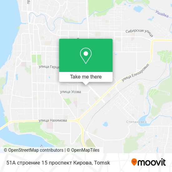 51А строение 15 проспект Кирова map
