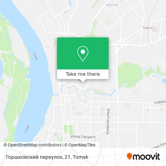 Горшковский переулок, 21 map