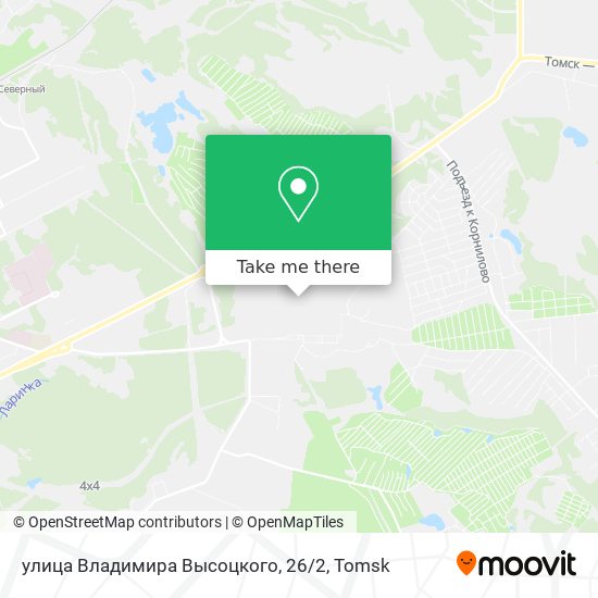 улица Владимира Высоцкого, 26 / 2 map