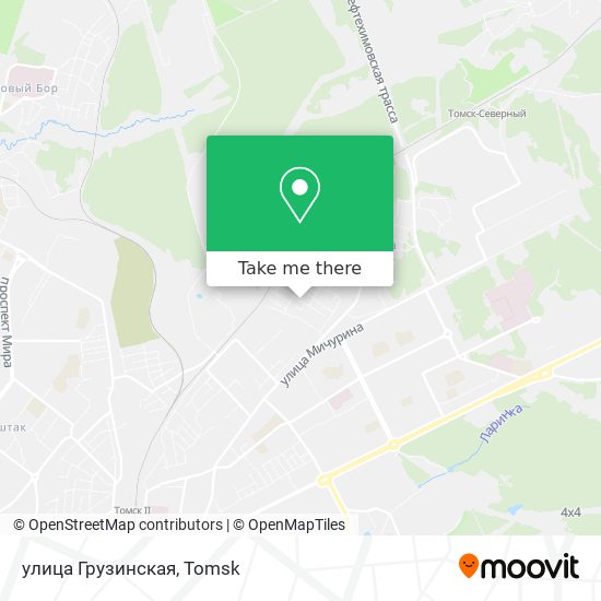 улица Грузинская map