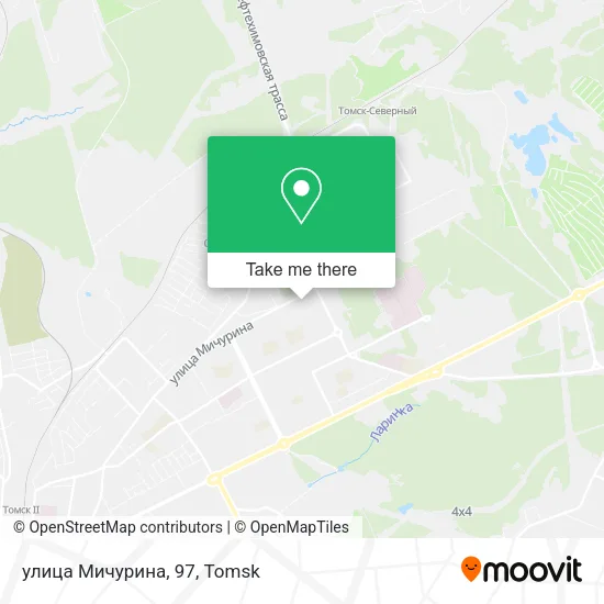 улица Мичурина, 97 map