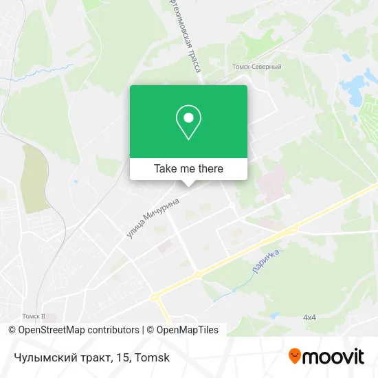 Чулымский тракт, 15 map