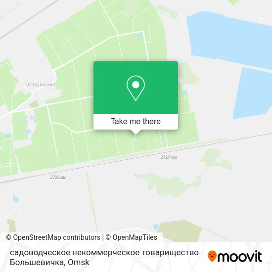 садоводческое некоммерческое товарищество Большевичка map