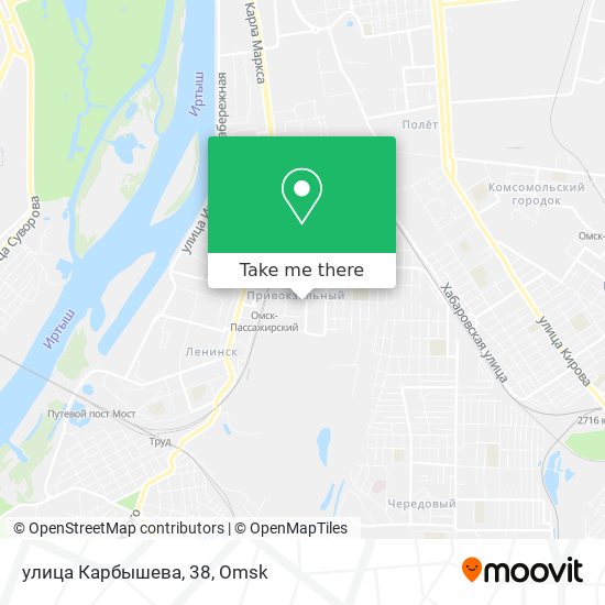 улица Карбышева, 38 map