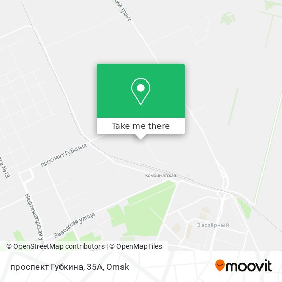 проспект Губкина, 35А map
