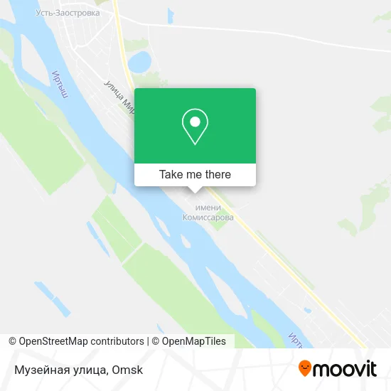 Музейная улица map