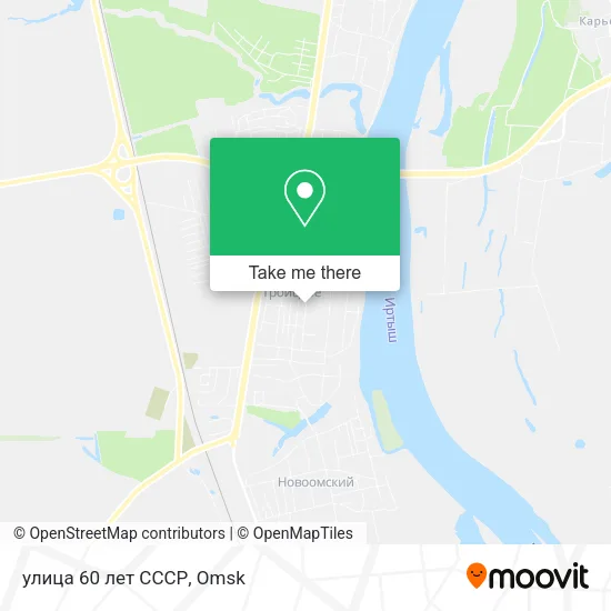 улица 60 лет СССР map