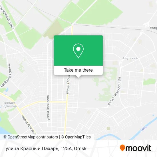 улица Красный Пахарь, 125А map