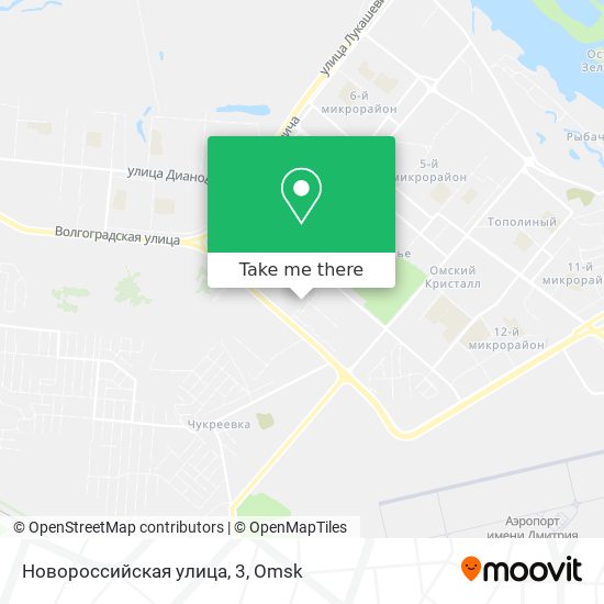Новороссийская улица, 3 map