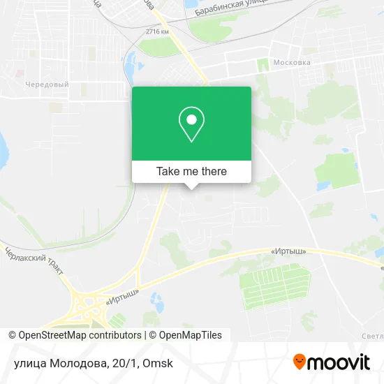 улица Молодова, 20/1 map