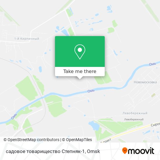 садовое товарищество Степняк-1 map