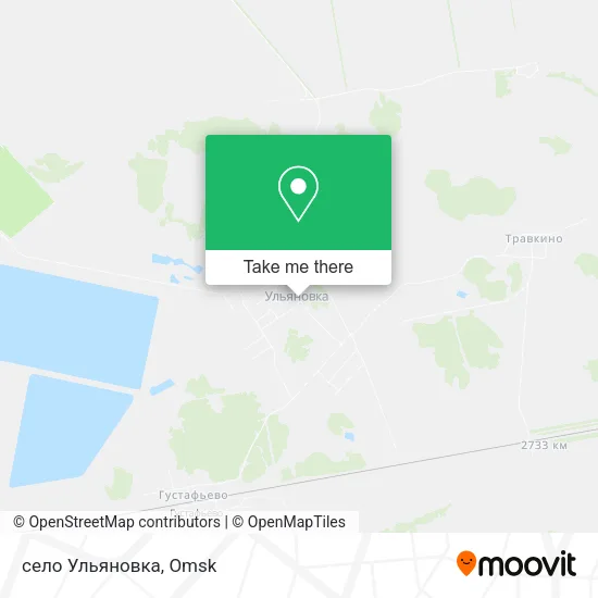 село Ульяновка map