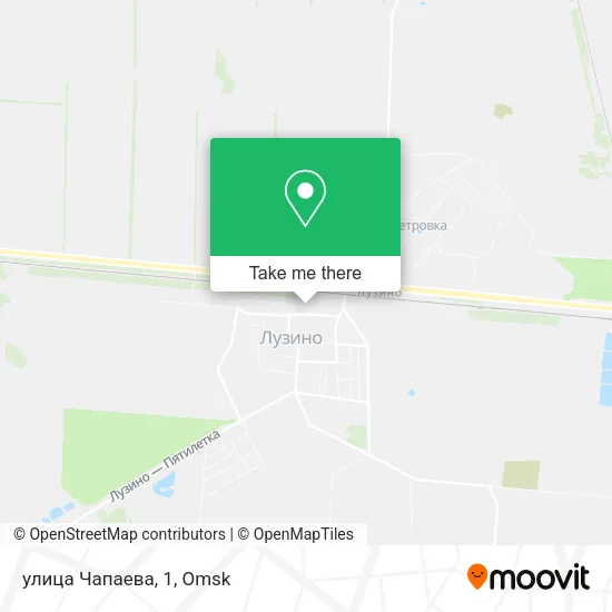 улица Чапаева, 1 map