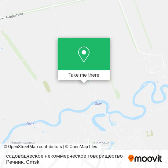 садоводческое некоммерческое товарищество Речник map