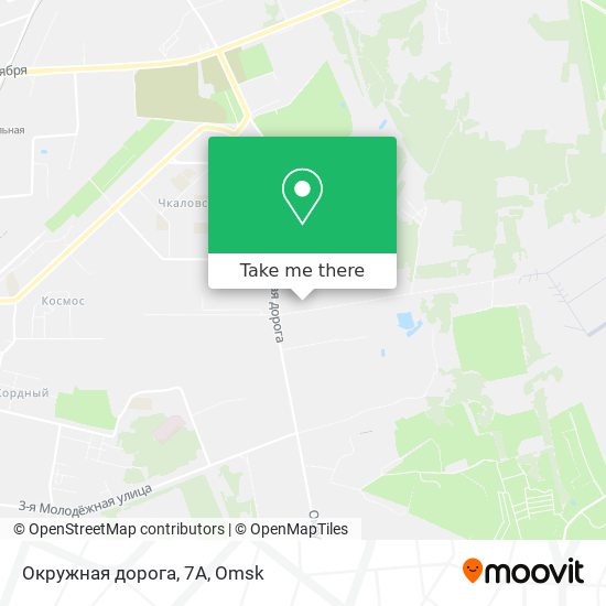 Окружная дорога, 7А map