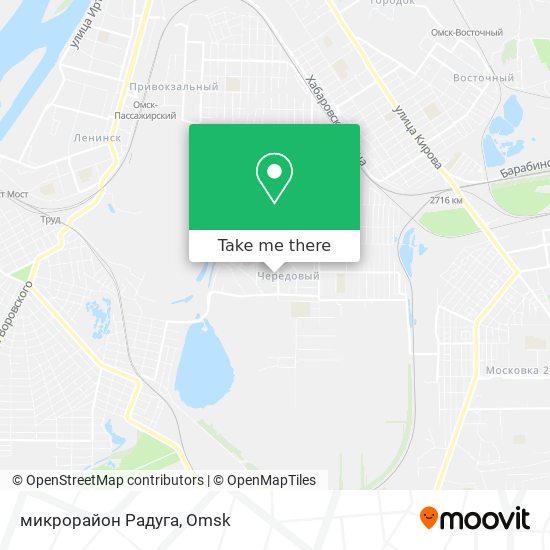 микрорайон Радуга map