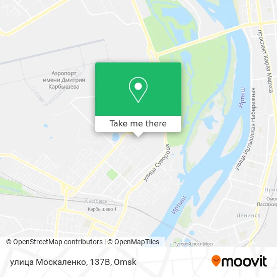 улица Москаленко, 137В map