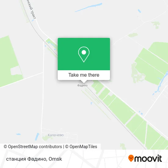 станция Фадино map