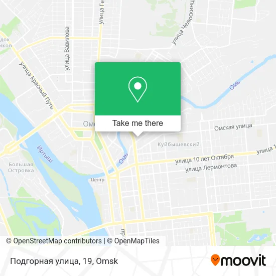 Подгорная улица, 19 map