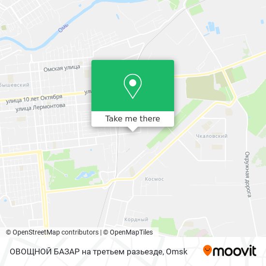 ОВОЩНОЙ БАЗАР на третьем разьезде map