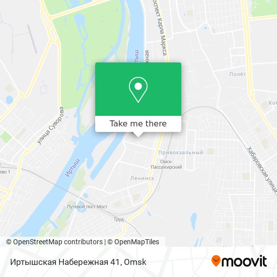 Иртышская Набережная 41 map