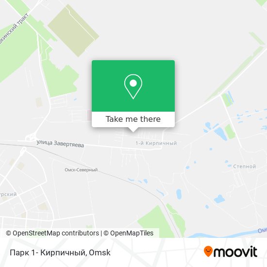 Парк 1- Кирпичный map