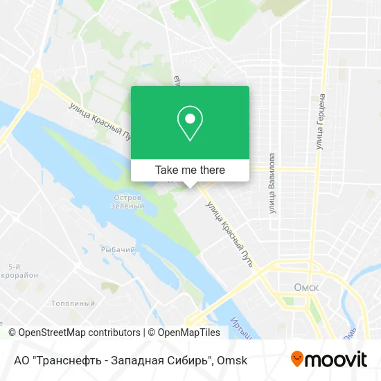 АО "Транснефть - Западная Сибирь" map