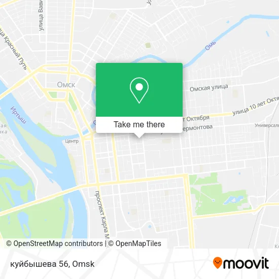 куйбышева  56 map