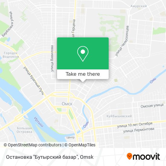 Остановка "Бутырский базар" map