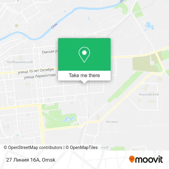 27 Линия 16А map