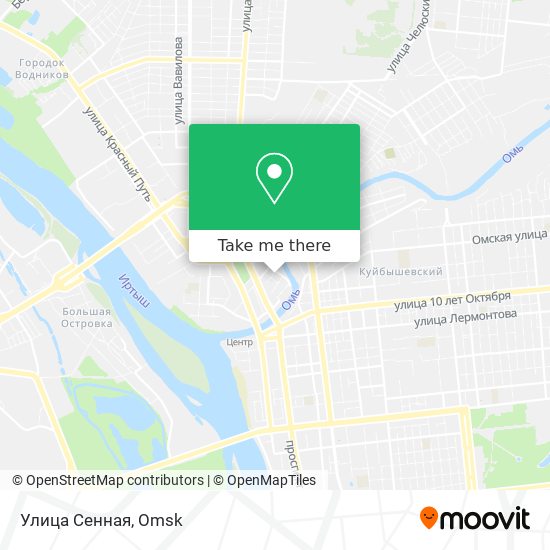 Улица Сенная map