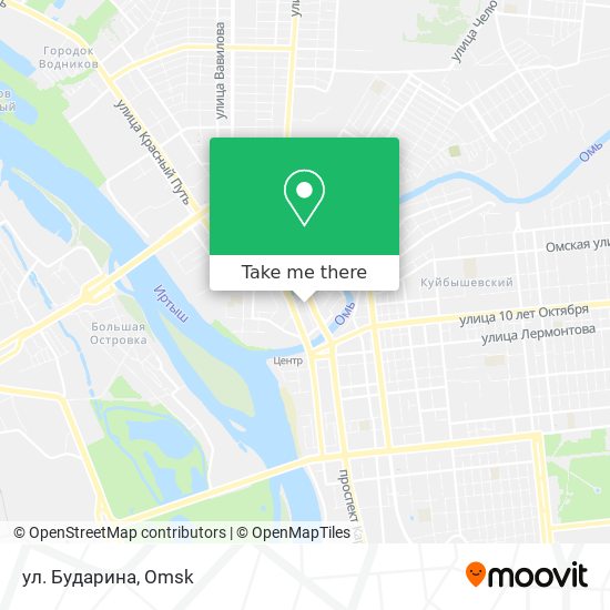 ул. Бударина map