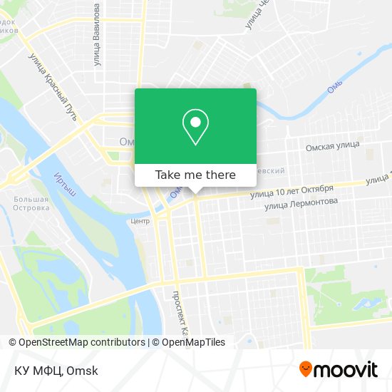 КУ МФЦ map