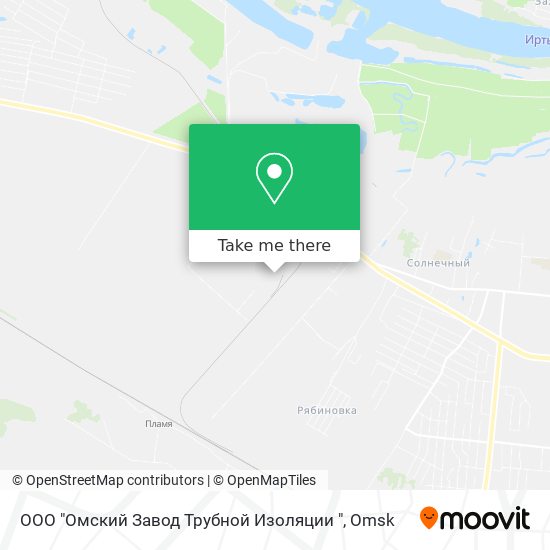 ООО "Омский Завод Трубной Изоляции " map