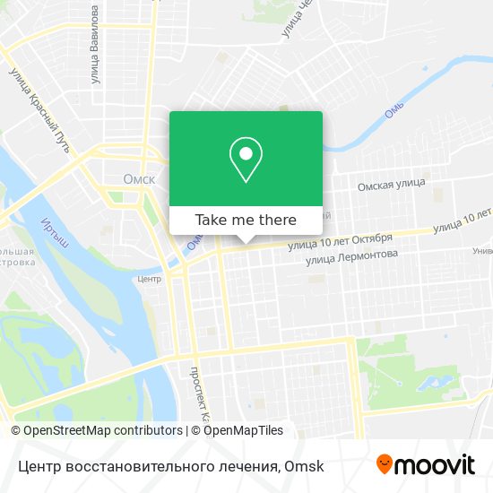 Центр восстановительного лечения map